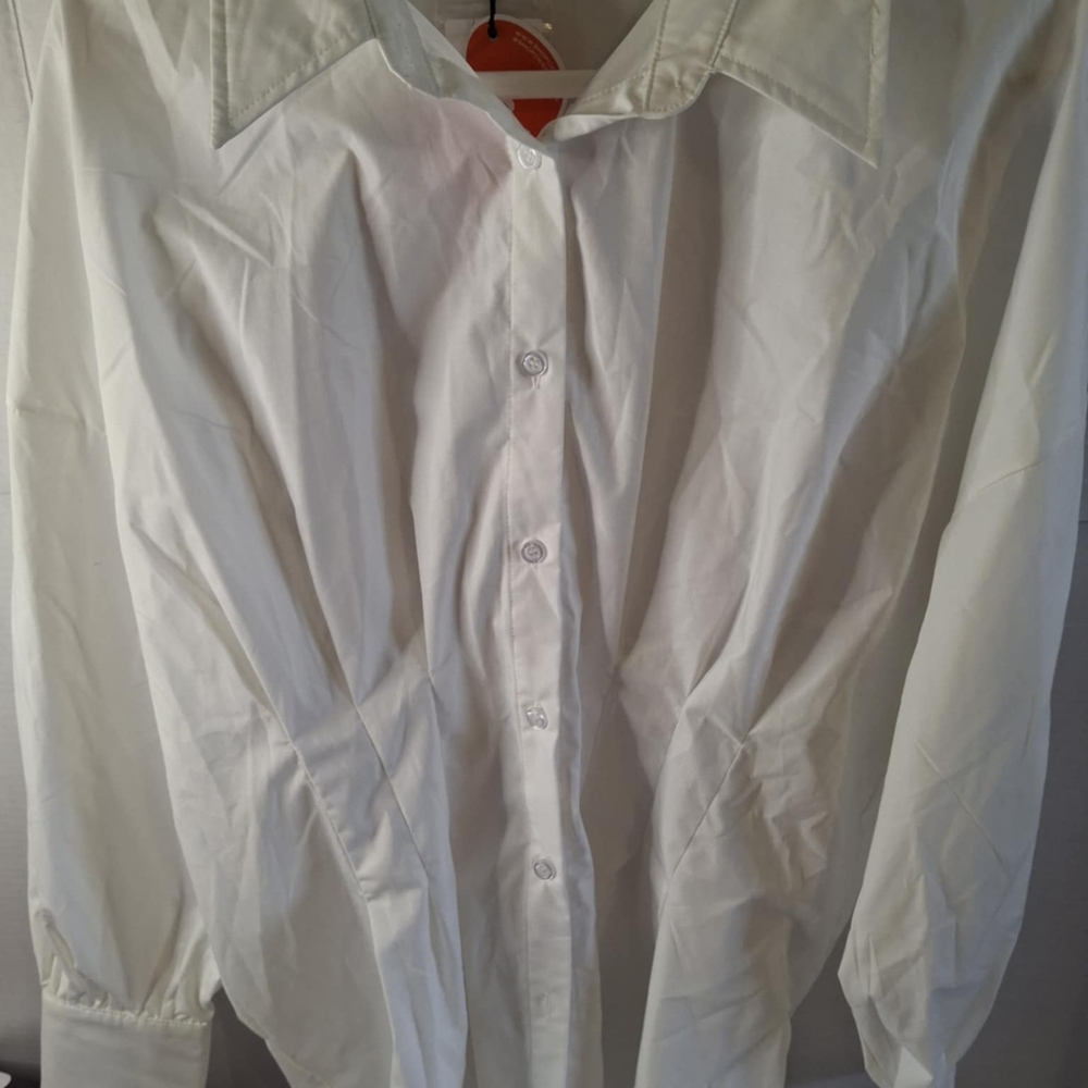 Classic White Men's Shirt